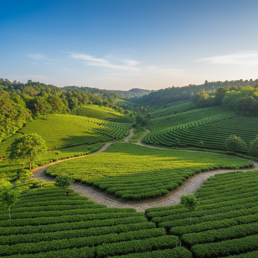 Lush Green Plantations